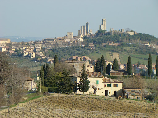 il castagno visita in bicicletta san gimignan